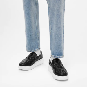 Giay Louis Vuitton Beverly Hills Slip On Trainers "Black" 1A9FAN