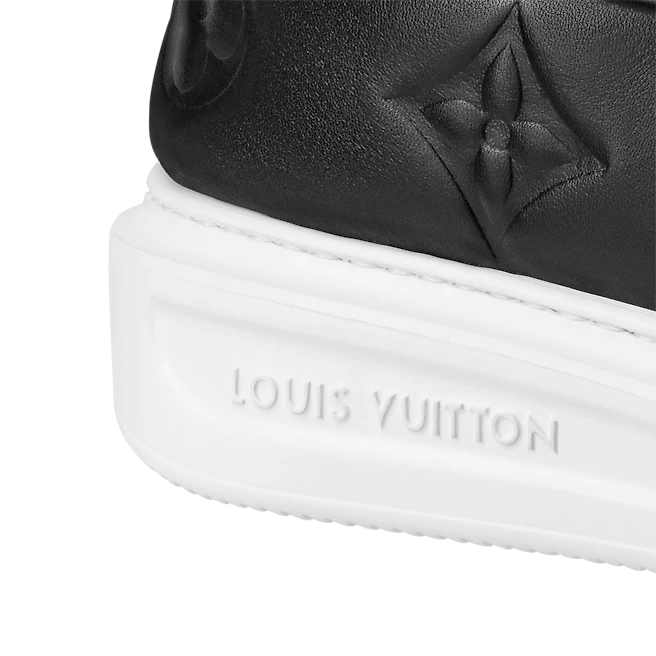 Giay Louis Vuitton Beverly Hills Slip On Trainers "Black" 1A9FAN