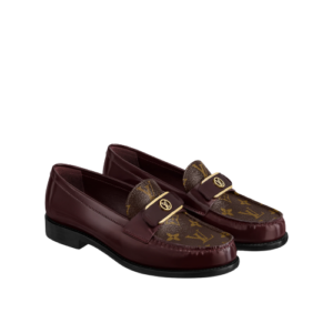 Alternative view of Giày Louis Vuitton Chess Flat Loafers 'Bordeaux' 1AACXY
