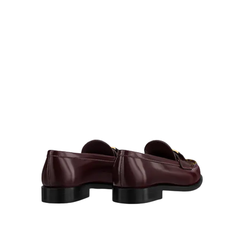 Giày Louis Vuitton Chess Flat Loafers 'Bordeaux' 1AACXY - Ảnh 3