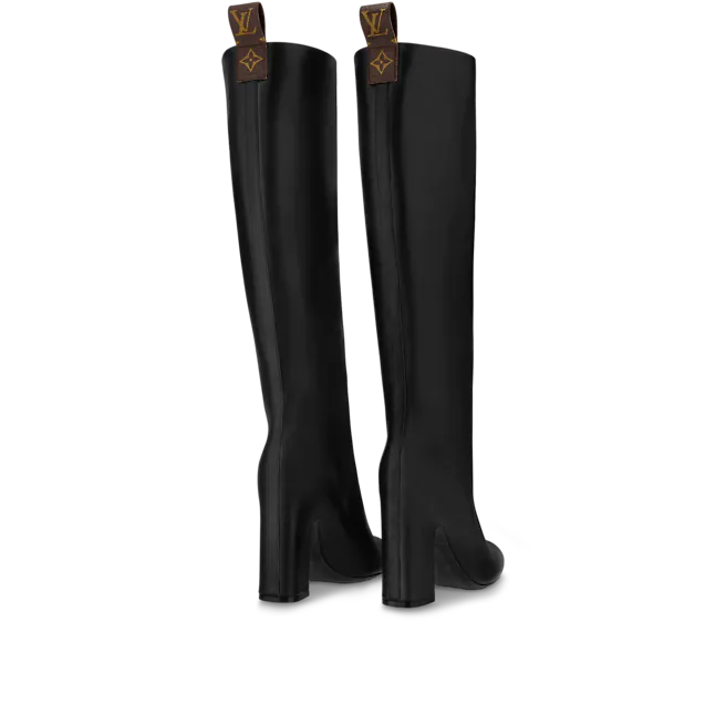 Giày Louis Vuitton Donna High Boots 'Black' 1AAOFH - Ảnh 3