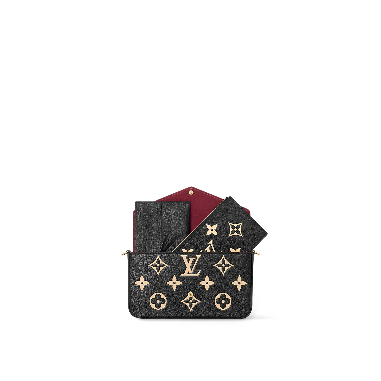 Tui Louis Vuitton Felicie Pochette 'Black' M80482