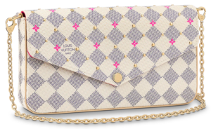 Túi Louis Vuitton Félicie Pochette 'Fuchsia' N64616