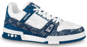 Giay Louis Vuitton Trainers "Blue" 1A9JGN