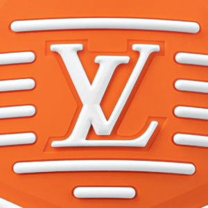 Giay Louis Vuitton Maxi Trainers 'Orange' 1AB8SX