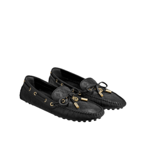 Alternative view of Giày Louis Vuitton Gloria Flat Loafers 'Black' 1A658D