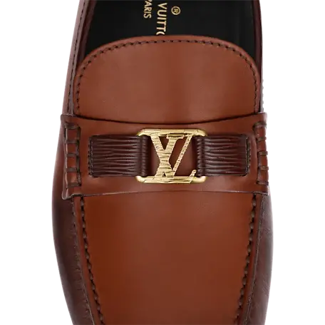 Alternative view of Giày Louis Vuitton Hockenheim Moccasins Cognac 1A8YO6