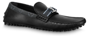 Giày Louis Vuitton Hockenheim Moccasins 'Black' 1AA09S