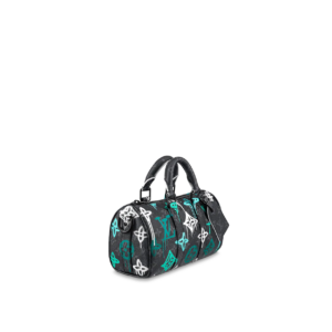 Tui Louis Vuitton Keepall Bandouliere 25 Bag 'Graffiti Green' M21399