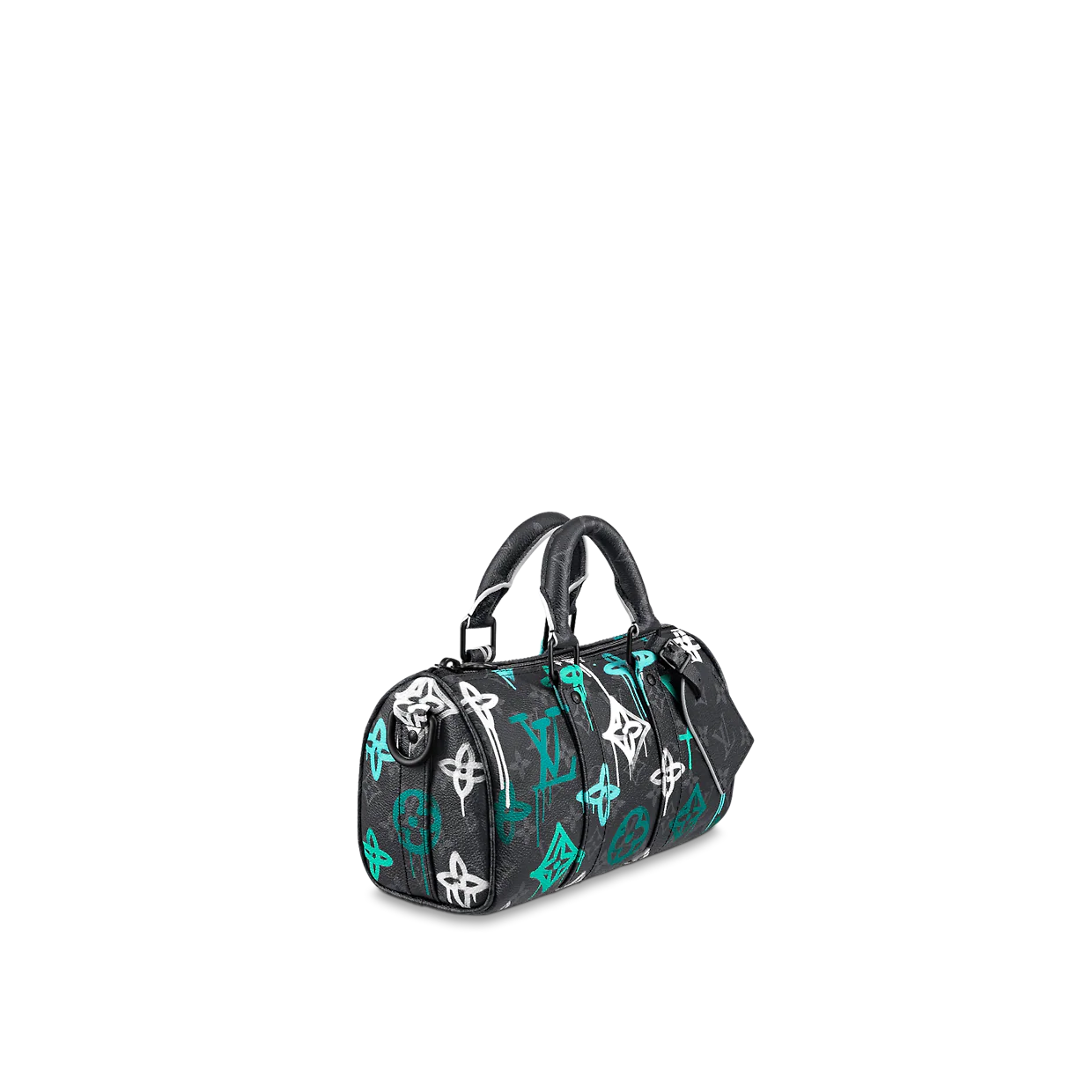 Tui Louis Vuitton Keepall Bandouliere 25 Bag 'Graffiti Green' M21399