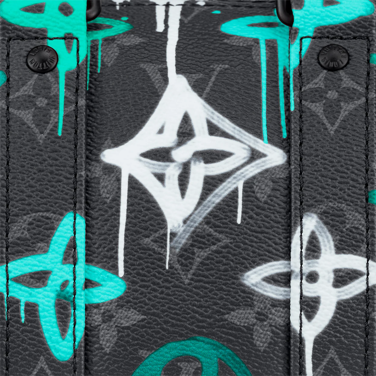 Tui Louis Vuitton Keepall Bandouliere 25 Bag 'Graffiti Green' M21399