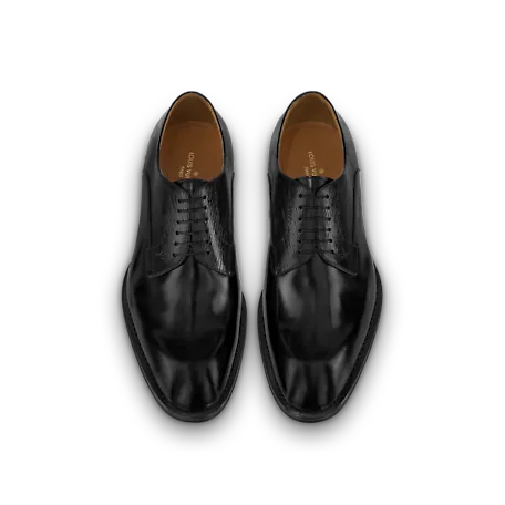 Giày Louis Vuitton Kensington Derbies Black 1A8WCC - Ảnh 5