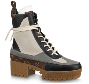 Giày Louis Vuitton Laureate Ankle Boots 'Dark Grey' 1AAP8B