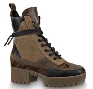 Giày Louis Vuitton Laureate Desert Boot Beige 1A4XYG