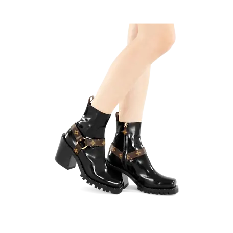 Alternative view of Giày Louis Vuitton Limitless Ankle Boot Black 1A4WKE