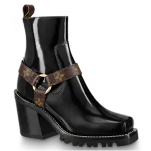 Giày Louis Vuitton Limitless Ankle Boot Black 1A4WKE