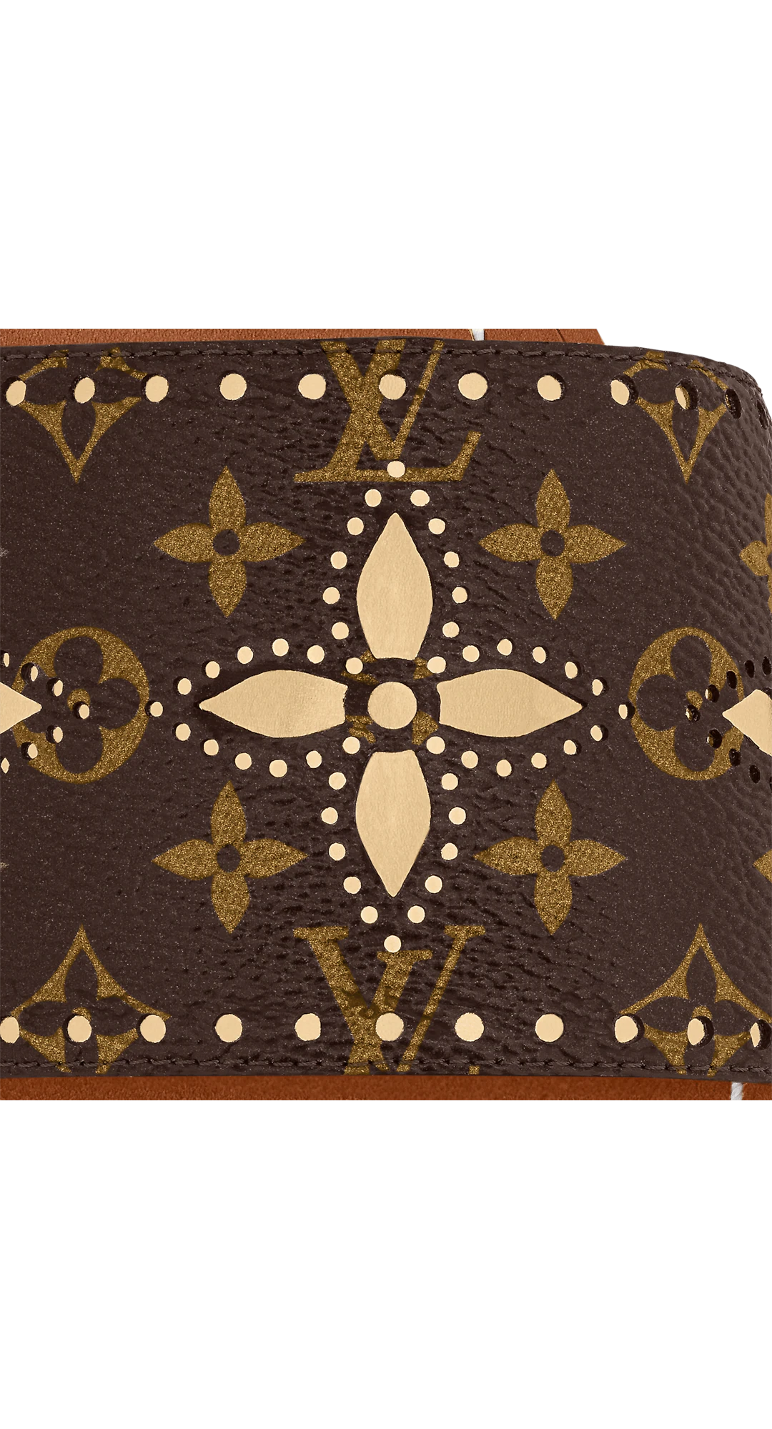 Dép Louis Vuitton Lock It Flat Mules 'Brown' 1A9RC4 - Ảnh 4