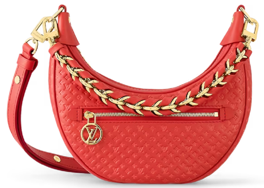 Tui Louis Vuitton Loop Baguette Bag 'Red' M22594