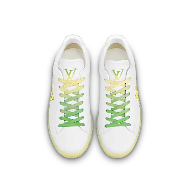 Giay Louis Vuitton Luxembourg Samothrace Trainers "Yellow" 1A9G28