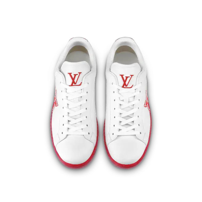 Giay Louis Vuitton Luxembourg Samothrace Trainer "Red" 1A9FYO