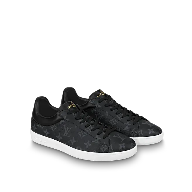 Giay Louis Vuitton Luxembourg Trainer "Black" 1A4PAV