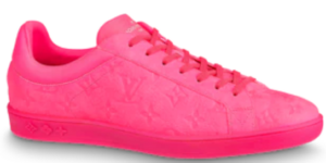 Giay Louis Vuitton Luxembourg Trainer "Pink" 1A8ZCV