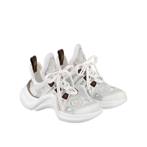 Giày Louis Vuitton Archlight Trainers 'Beige' 1AAIX3 - Ảnh 2