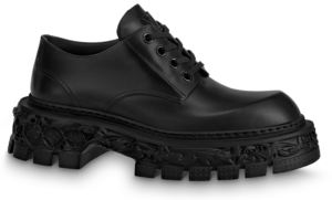 Giày Louis Vuitton LV Baroque Derbies 'Black' 1AAHAT