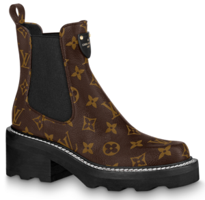 Giày Louis Vuitton LV Beaubourg Ankle Boots 'Cacao Brown' 1A8QCL