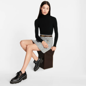 Alternative view of Giày Louis Vuitton Beaubourg Platform 'Black' 1A5SOC