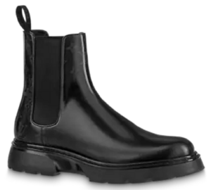 Giày Louis Vuitton Lv Bold Chelsea Boots Black 1A9FE3