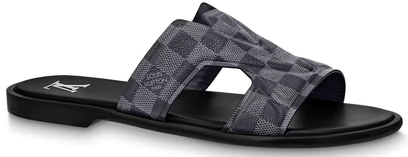 Dep Louis Vuitton Oasis Mule 'Graphite' 1ABFPS