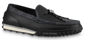 Giày Louis Vuitton LV Racer Moccasins 'Black' 1A9ZH6