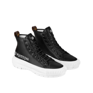 Alternative view of Giày Louis Vuitton Squad Trainers Boots 'Black' 1AADSO