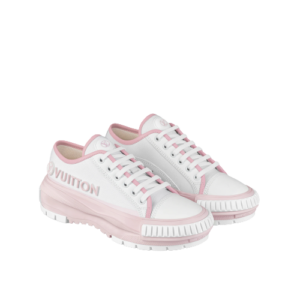 Alternative view of Giày Louis Vuitton Squad Trainers 'Rose Clair Pink' 1AACW0