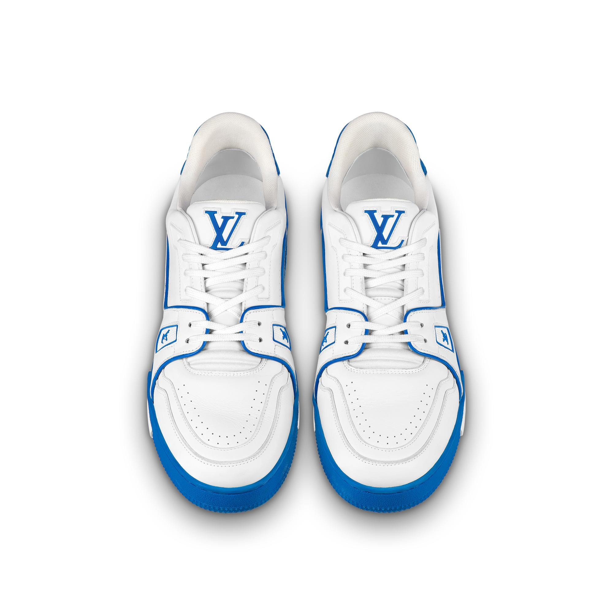 Giày Louis Vuitton LV Trainers 'Navy' 1A8SJN - Ảnh 3