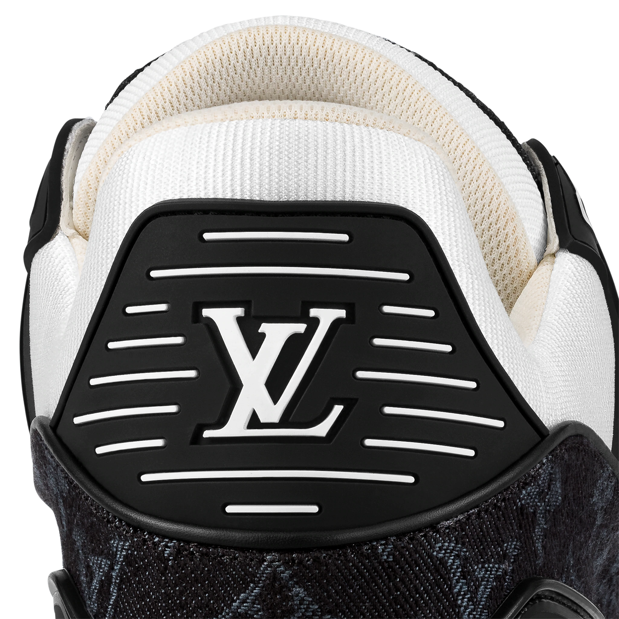 Giay Louis Vuitton LV Trainer Sneaker 'Black White' 1AAV8H