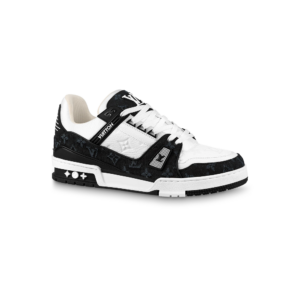 Alternative view of Giày Louis Vuitton LV Trainer 'White Black' 1A9JG7