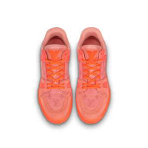Alternative view of Giày Louis Vuitton Trainer 'Fluorescent Orange Monogram' 1A8KCS