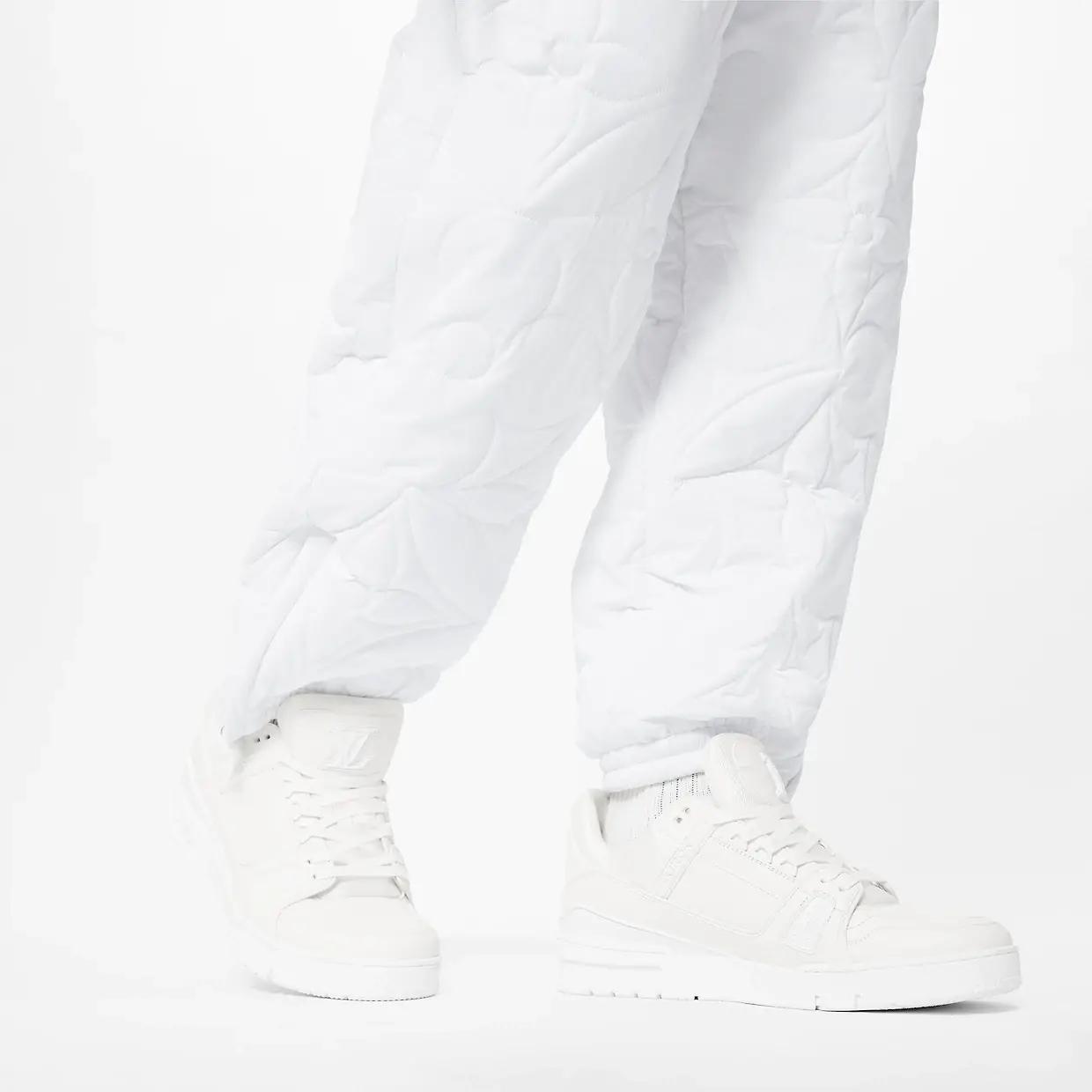 Alternative view of Giày Louis Vuitton LV Trainers 'White' 1A9G51