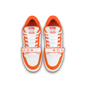 Giay Louis Vuitton Trainers "Orange" 1A9ZBB
