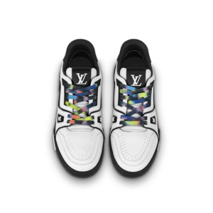 Giay Louis Vuitton Trainers "Black White" 1A9ADA