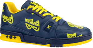 Giày Louis Vuitton Luxury Trainers 'Navy Blue' 1AA77K