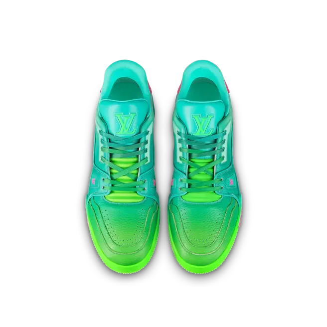 Alternative view of Giày Louis Vuitton Trainers "Green" 1A9TRS