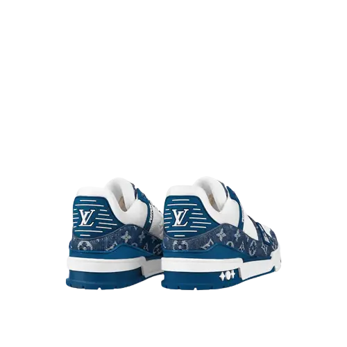 Alternative view of Giày Louis Vuitton Luxury Trainers 'Blue' 1A9JGT