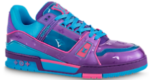 Giay Louis Vuitton Trainers "Blue" 1A9JQJ