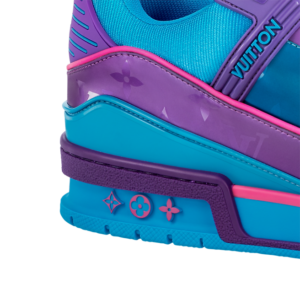 Giay Louis Vuitton Trainers "Blue" 1A9JQJ