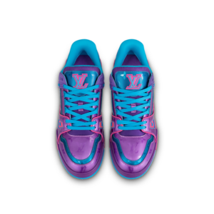 Giay Louis Vuitton Trainers "Blue" 1A9JQJ