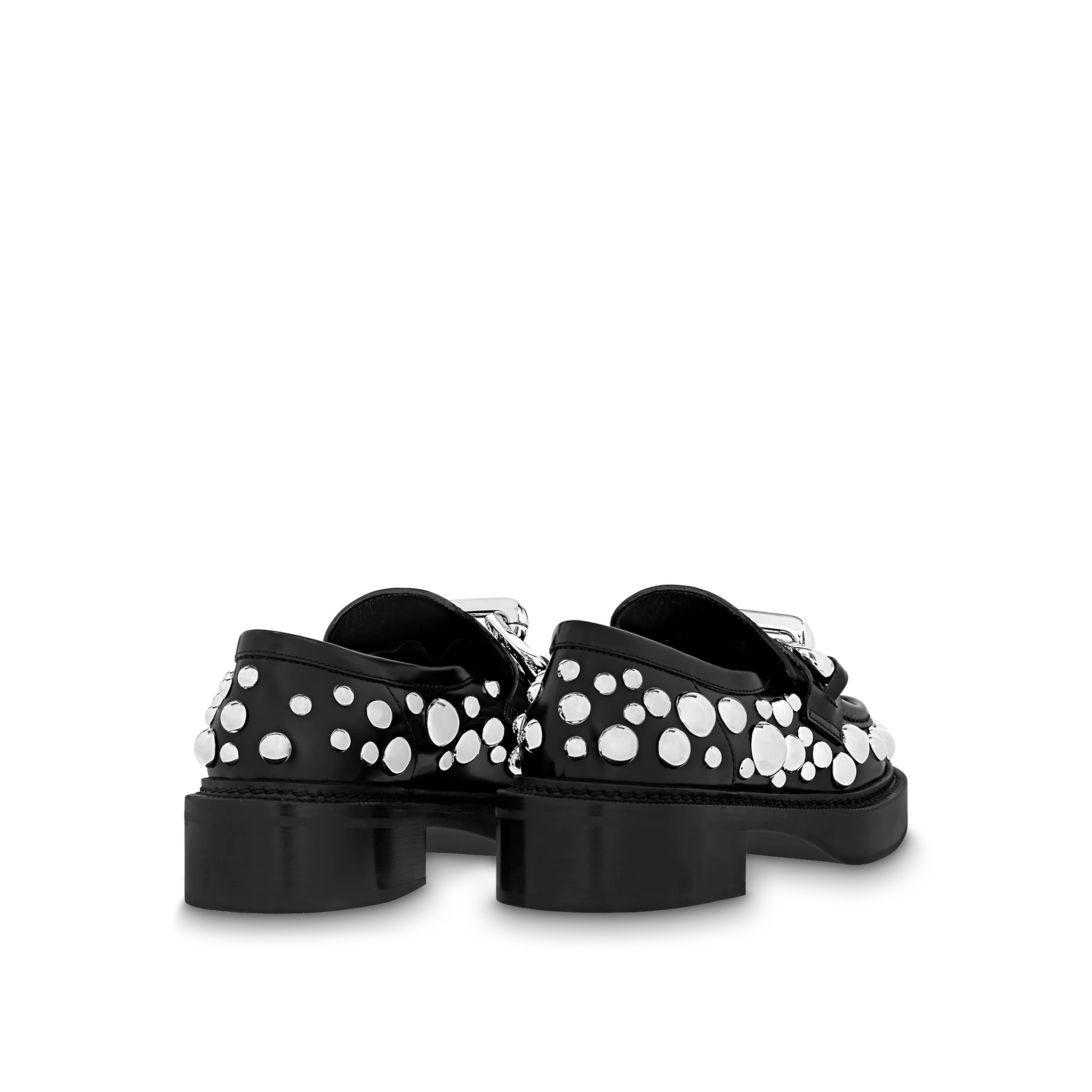 Giay Louis Vuitton x Yk Academy Loafers 'Black White Dots' 1AB9KB