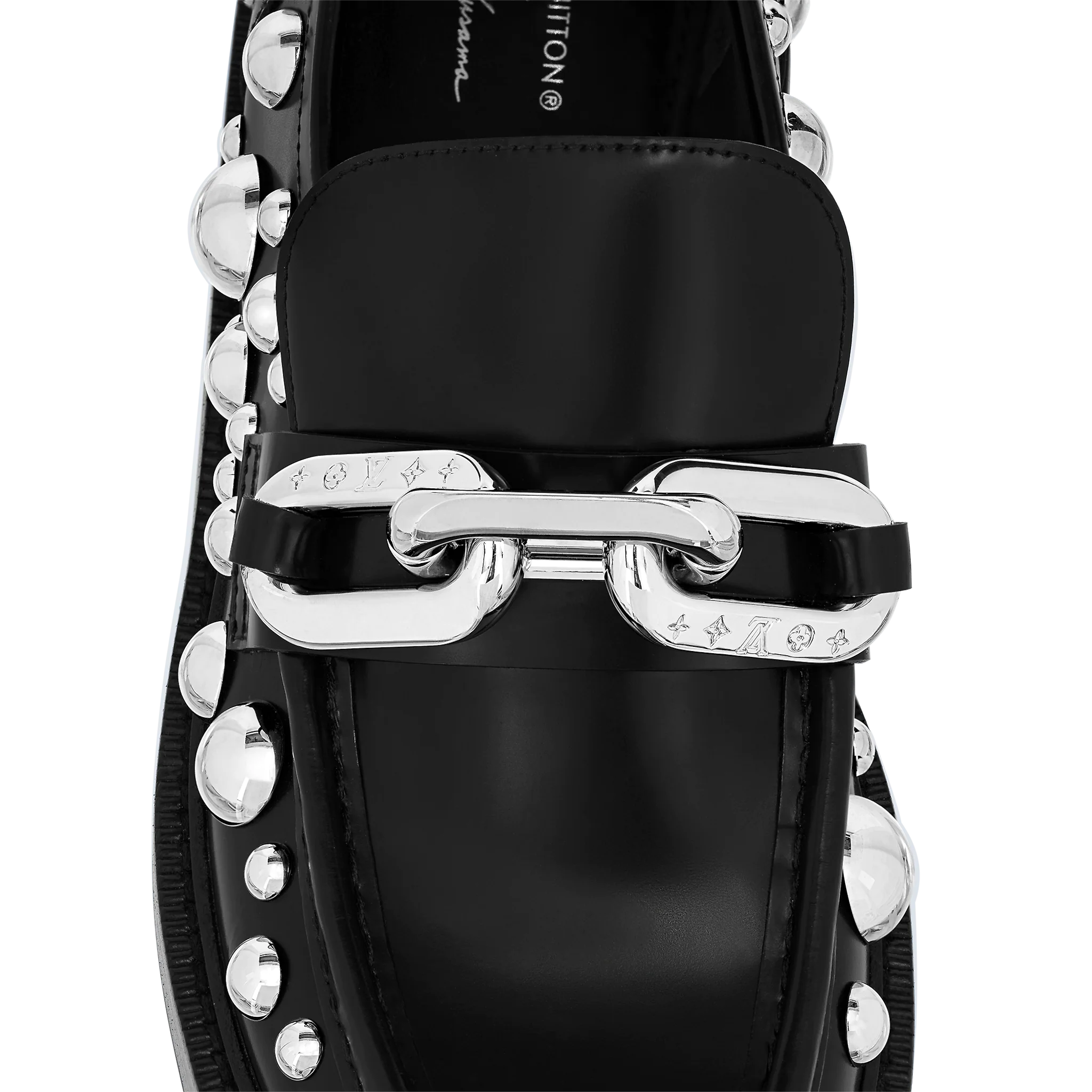 Giay Louis Vuitton x Yk Academy Loafers 'Black White Dots' 1AB9KB